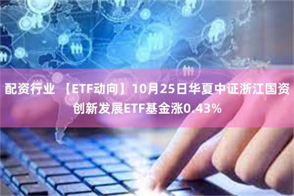 配资行业 【ETF动向】10月25日华夏中证浙江国资创新发展ETF基金涨0.43%